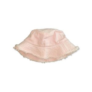 Light pink beach bucket hat
